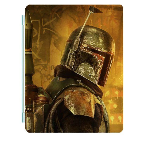 The Book Of Boba Fett Ipad Leather Case Advanced Pu Leather Protective Cover Automatic Wake Up and Sleep Magnetic Closure Multiple Angle Bracket - Image 9