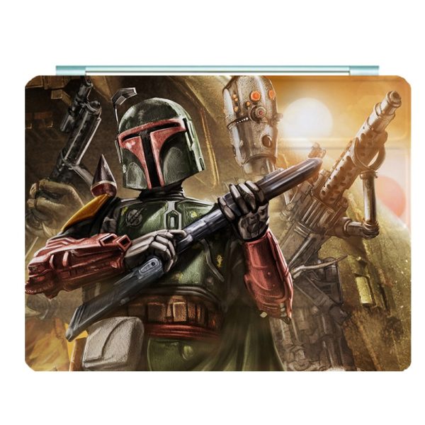 The Book Of Boba Fett Ipad Leather Case Advanced Pu Leather Protective Cover Automatic Wake Up and Sleep Magnetic Closure Multiple Angle Bracket - Image 18