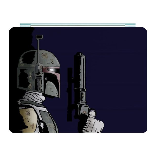 The Book Of Boba Fett Ipad Leather Case Advanced Pu Leather Protective Cover Automatic Wake Up and Sleep Magnetic Closure Multiple Angle Bracket - Image 20