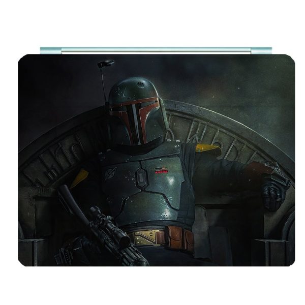 The Book Of Boba Fett Ipad Leather Case Advanced Pu Leather Protective Cover Automatic Wake Up and Sleep Magnetic Closure Multiple Angle Bracket - Image 30