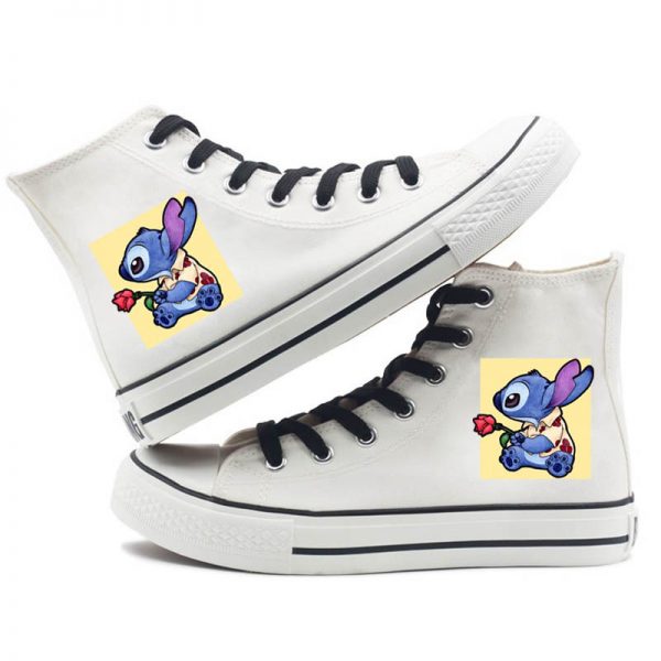 Stitch High Canvas Shoes - Image 11