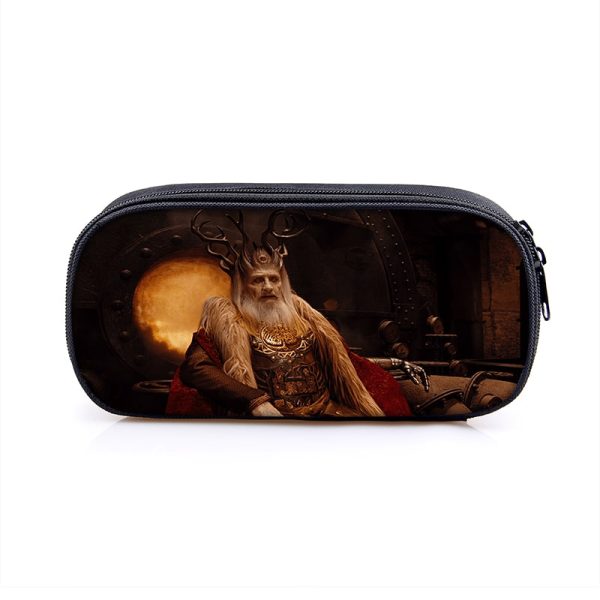 Hellboy Cosmetic Bags Boys Girls Children Large Pencil Case Purse Storage Bags Women Men Multifunction Makeup Bag - Image 11