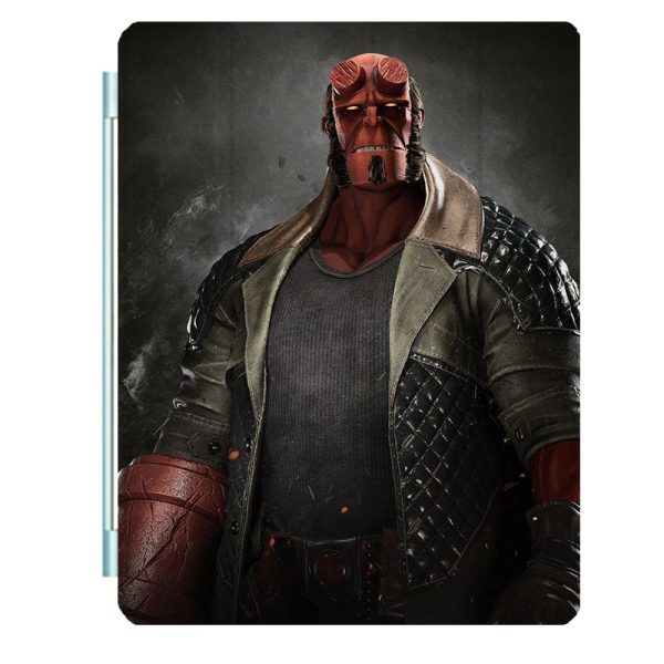 Hellboy Ipad Leather Case Advanced Pu Leather Protective Cover Automatic Wake Up and Sleep Magnetic Closure Multiple Angle Bracket - Image 7