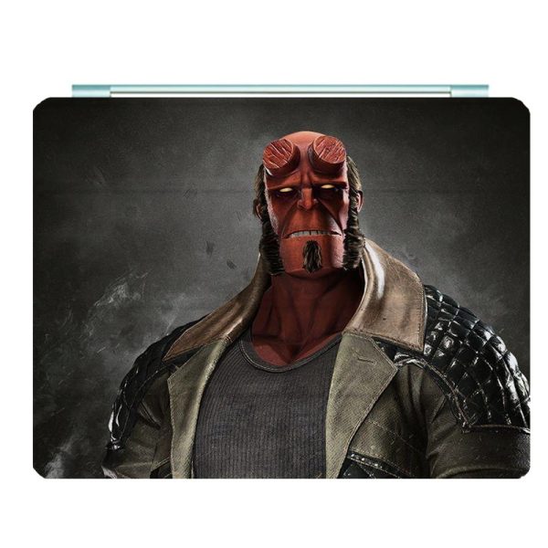 Hellboy Ipad Leather Case Advanced Pu Leather Protective Cover Automatic Wake Up and Sleep Magnetic Closure Multiple Angle Bracket - Image 8