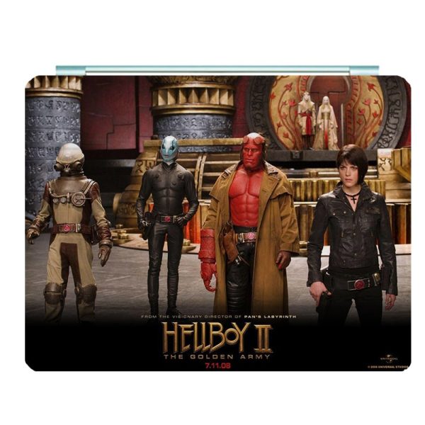 Hellboy Ipad Leather Case Advanced Pu Leather Protective Cover Automatic Wake Up and Sleep Magnetic Closure Multiple Angle Bracket - Image 15