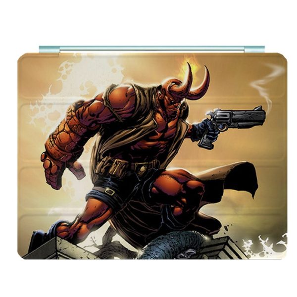 Hellboy Ipad Leather Case Advanced Pu Leather Protective Cover Automatic Wake Up and Sleep Magnetic Closure Multiple Angle Bracket - Image 23