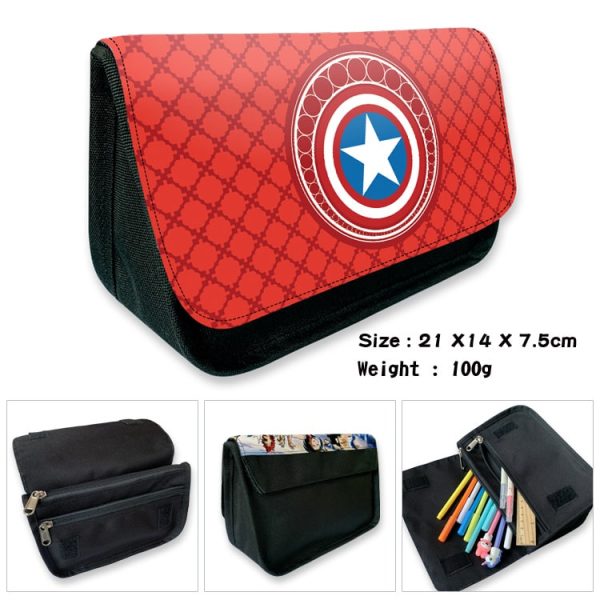 Superhero double-layer flip-top stationery box - Image 7