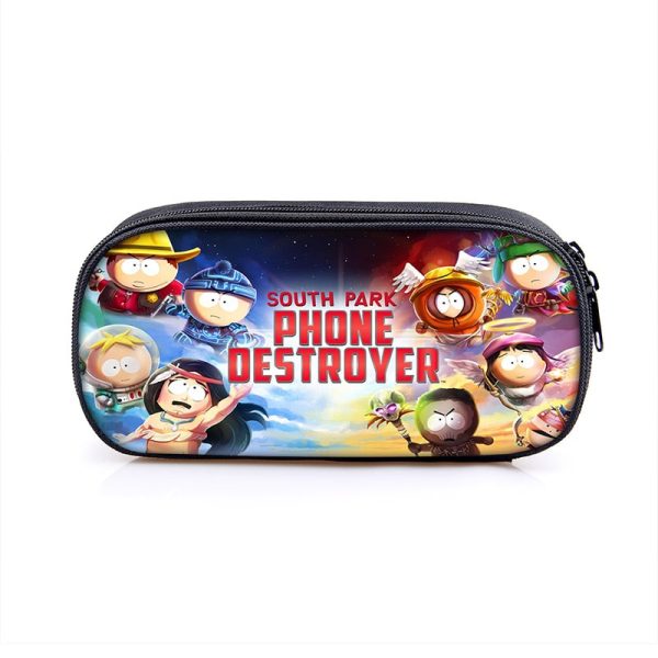 South Park Large Pencil Case Purse Storage Bags Multifunction Cosmetic Bag - Image 24