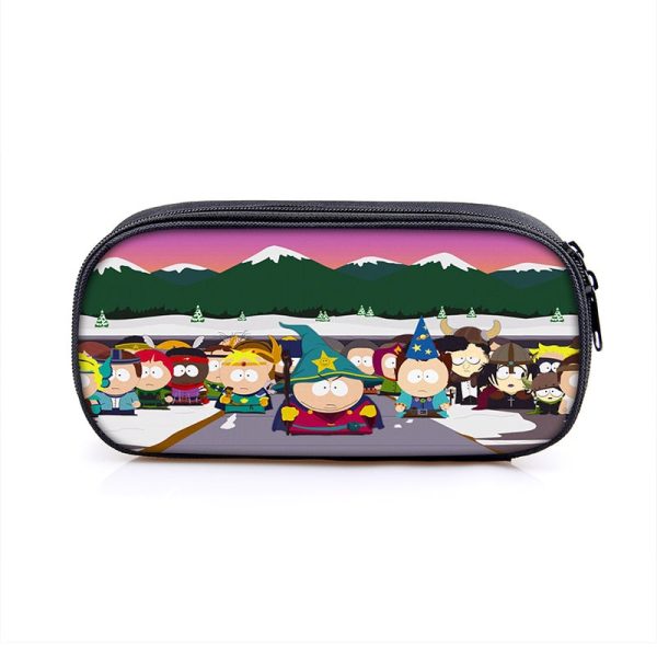 South Park Large Pencil Case Purse Storage Bags Multifunction Cosmetic Bag - Image 29