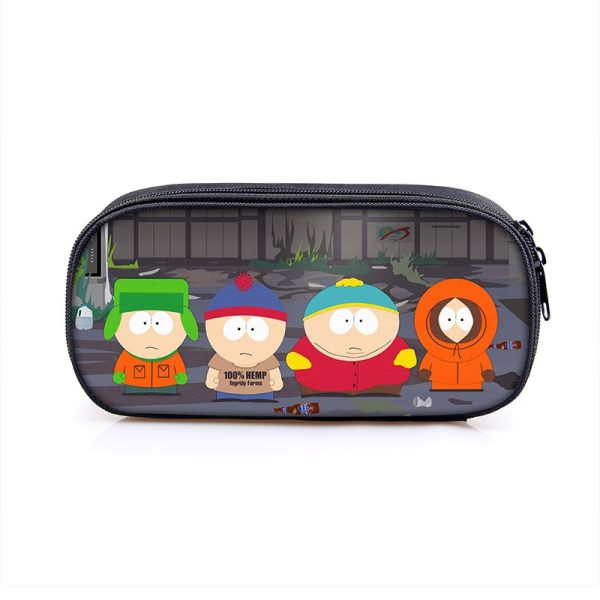 South Park Large Pencil Case Purse Storage Bags Multifunction Cosmetic Bag - Image 37