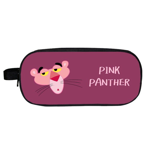 Pink Panther Pencil Case Student’s Large Capacity Pen Bag