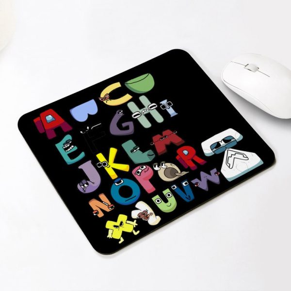 Alphabet Lore Mouse Pad Natural Rubber Washable - Image 10