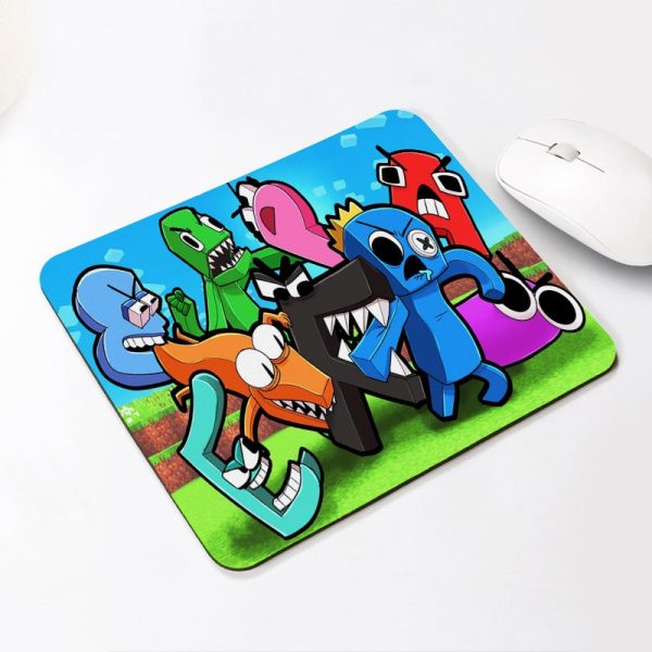 Alphabet Lore Mouse Pad Natural Rubber Washable - Image 4