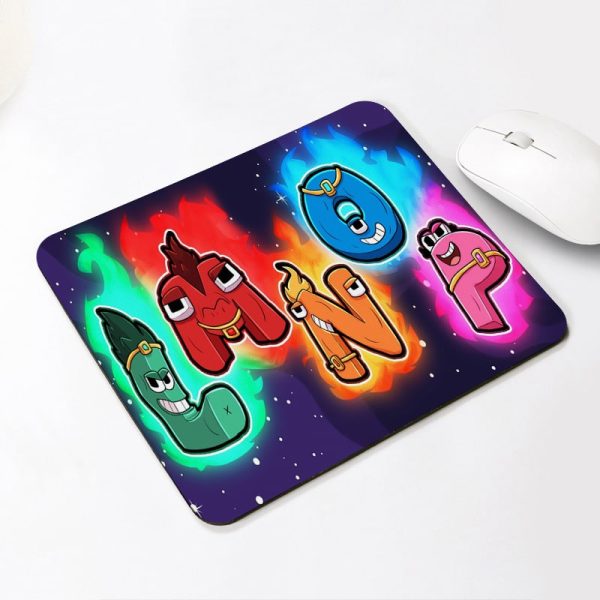 Alphabet Lore Mouse Pad Natural Rubber Washable - Image 5