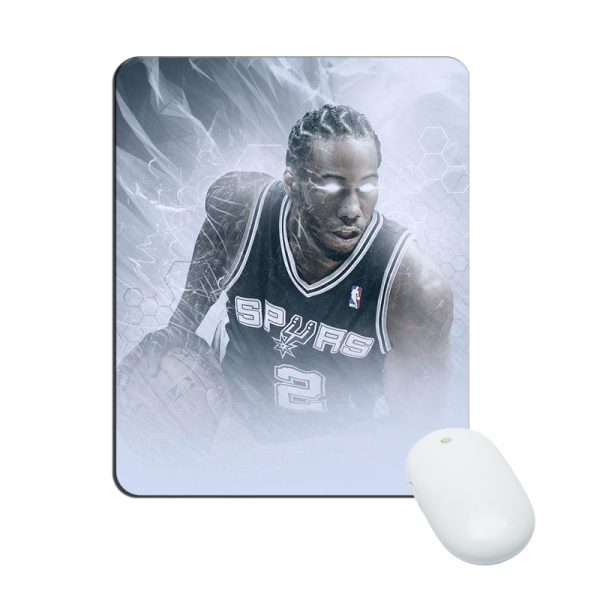 Kawhi Leonard Mouse Pad Natural Rubber Washable Gift - Image 28