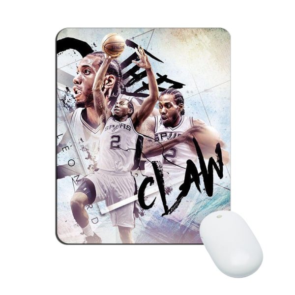 Kawhi Leonard Mouse Pad Natural Rubber Washable Gift - Image 35