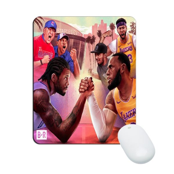 Kawhi Leonard Mouse Pad Natural Rubber Washable Gift - Image 11