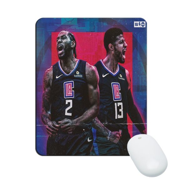 Kawhi Leonard Mouse Pad Natural Rubber Washable Gift - Image 14