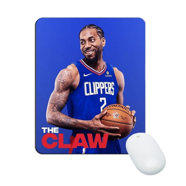 Kawhi Leonard Mouse Pad Natural Rubber Washable Gift - Image 18