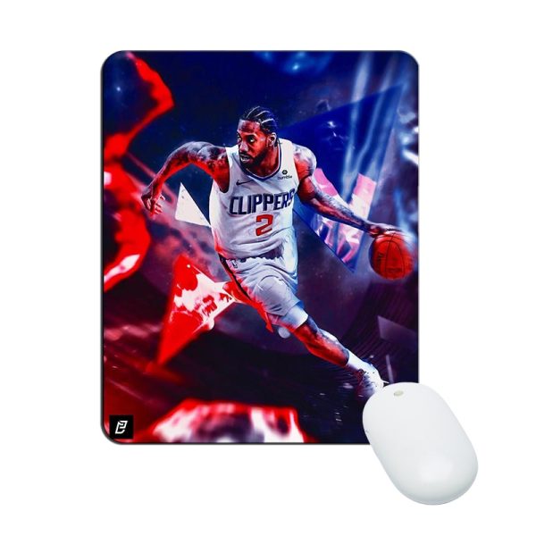 Kawhi Leonard Mouse Pad Natural Rubber Washable Gift - Image 21