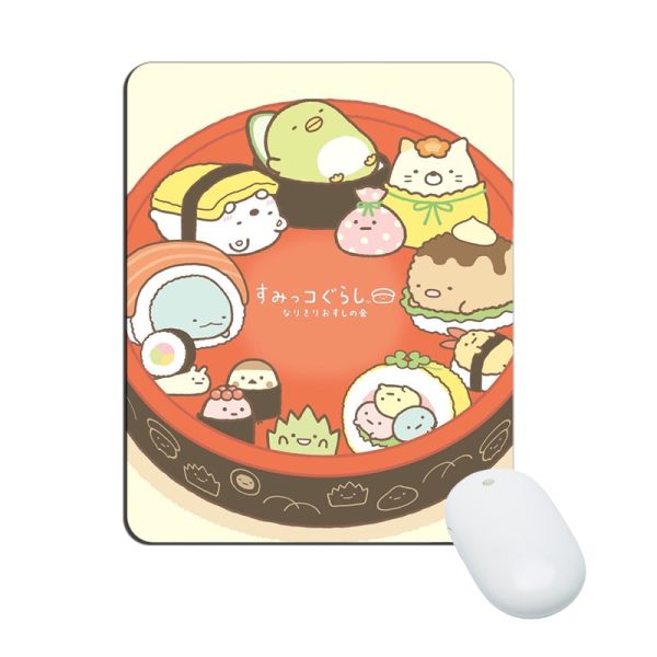 Sumikkogurashi Mouse Pad Natural Rubber Washable