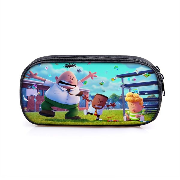 Captain Underpants Large Pencil Case Purse Storage Bags Multifunction Cosmetic Bag - Image 16