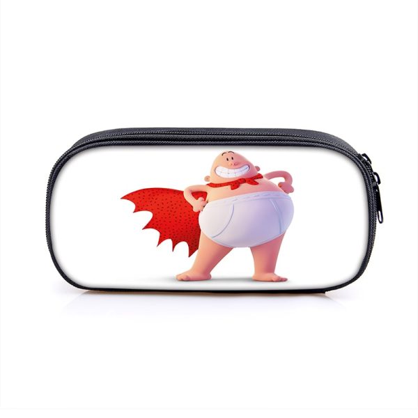 Captain Underpants Large Pencil Case Purse Storage Bags Multifunction Cosmetic Bag - Image 18