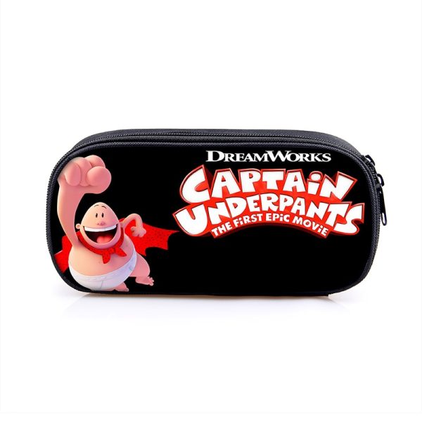 Captain Underpants Large Pencil Case Purse Storage Bags Multifunction Cosmetic Bag - Image 25