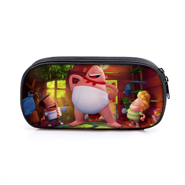 Captain Underpants Large Pencil Case Purse Storage Bags Multifunction Cosmetic Bag - Image 29