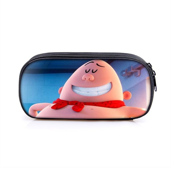 Captain Underpants Large Pencil Case Purse Storage Bags Multifunction Cosmetic Bag - Image 5