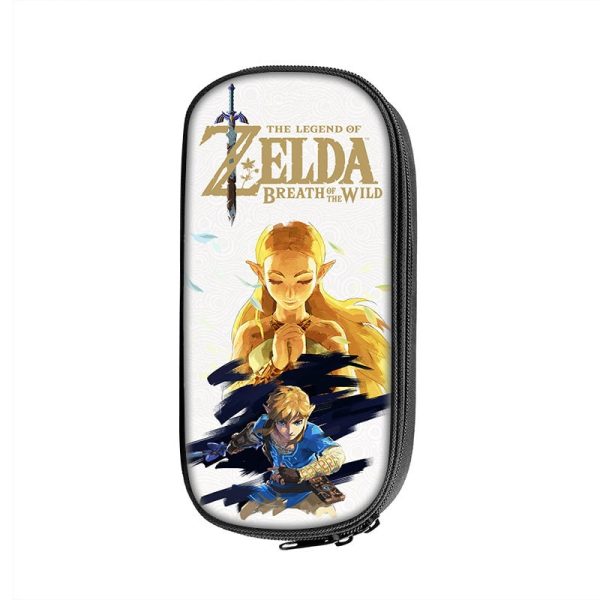 The Legend of Zelda Breath of the Wild Cosmetic Bags Boys Girls Children Large Pencil Case Purse Storage Bags Women Men Multifunction Makeup Bag - Image 17