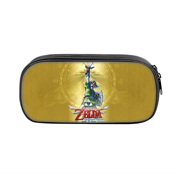 The Legend of Zelda Breath of the Wild Cosmetic Bags Boys Girls Children Large Pencil Case Purse Storage Bags Women Men Multifunction Makeup Bag - Image 7