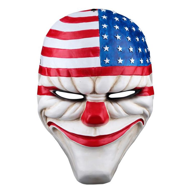 Buy Payday2 The Heist Clown Resin Mask Cheap Deal | giftcartoon