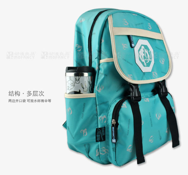 Hatsune Miku Cartoon Backpack School Bag