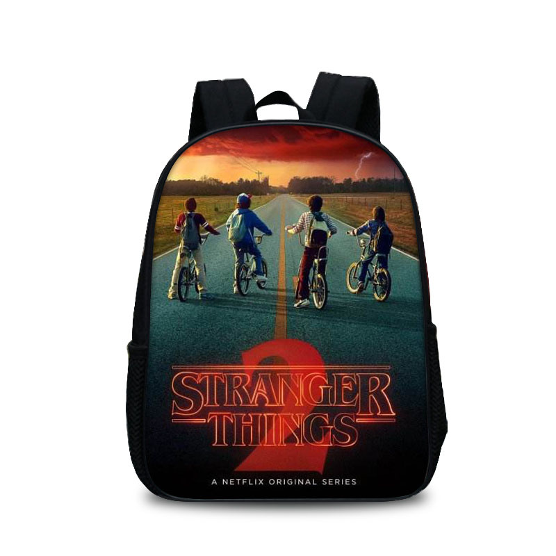 12 Stranger Things Season 2 Backpack School Bag Giftcartoon