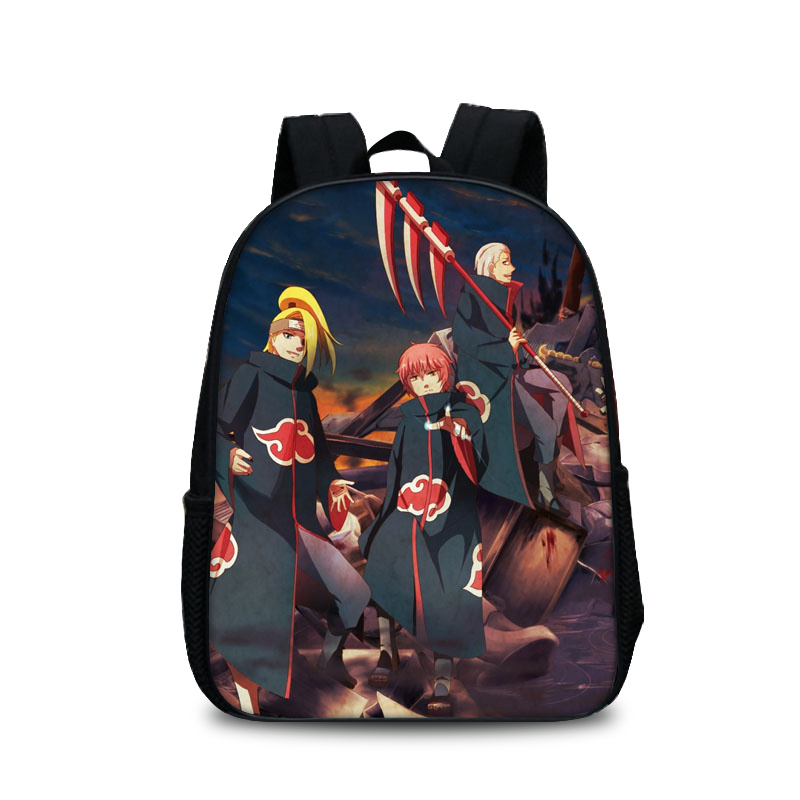 Naruto Uzumaki 16 inch Kids Backpack with Lunch Bag