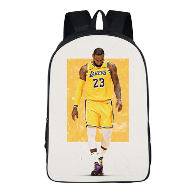 16″LeBron James Backpack School Bag - giftcartoon