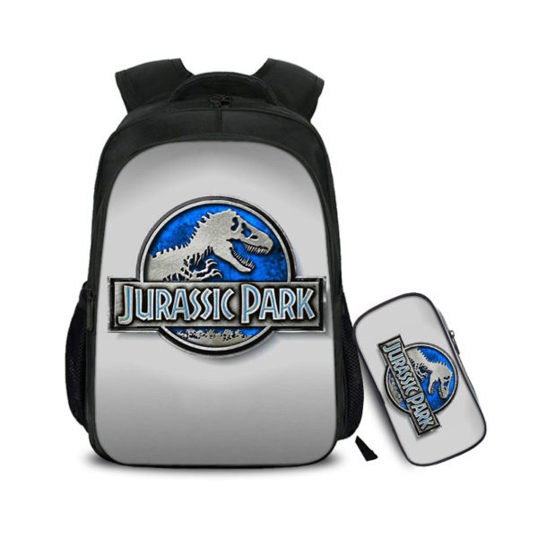 16″Jurassic World: Fallen Kingdom Backpack School Bag+Pencil Bag - Image 25