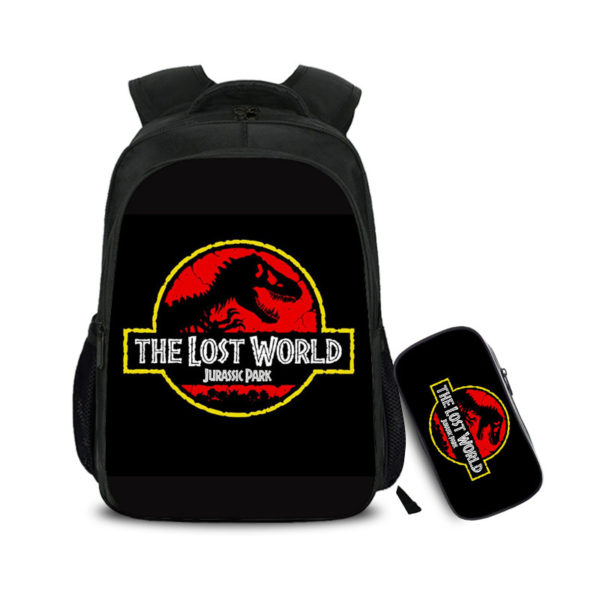 16″Jurassic World: Fallen Kingdom Backpack School Bag+Pencil Bag - Image 7