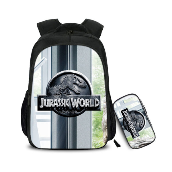 16″Jurassic World: Fallen Kingdom Backpack School Bag+Pencil Bag - Image 10