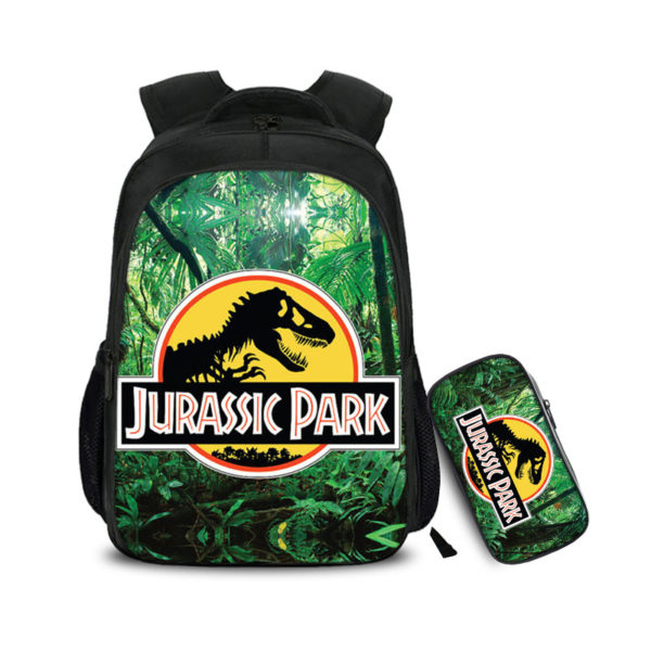 16″Jurassic World: Fallen Kingdom Backpack School Bag+Pencil Bag - Image 11