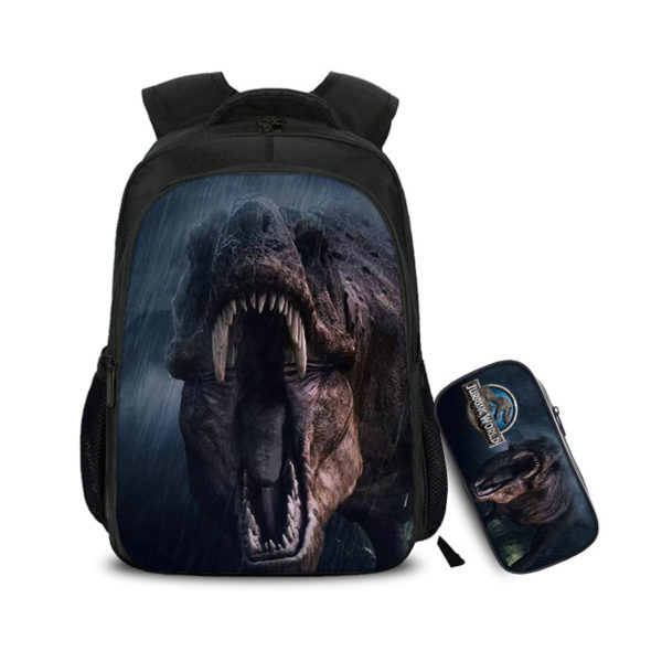 16″Jurassic World: Fallen Kingdom Backpack School Bag+Pencil Bag - Image 22