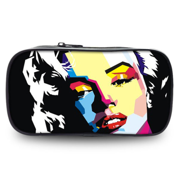 Marilyn Monroe Pen Case Student’s Large Capacity Pencil Bag - Image 8