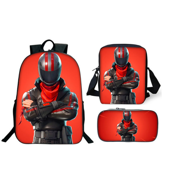 16″Fortnite Backpack School Bag+Messenger Bag+Pencil Bag - Image 10