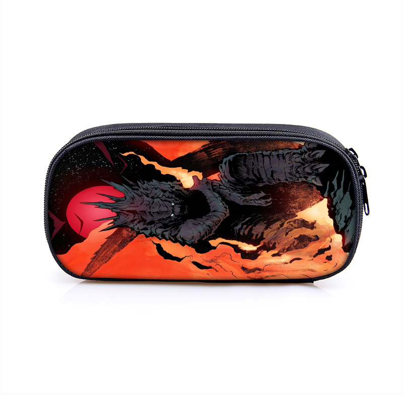 Bad Monster Pencil Case(Red) - AHZOA