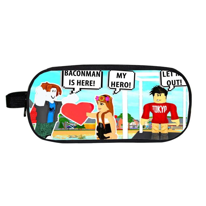 Roblox Pencil Case Student S Large Capacity Pen Bag Giftcartoon - roblox skateboards and roblox longboards browse roblox