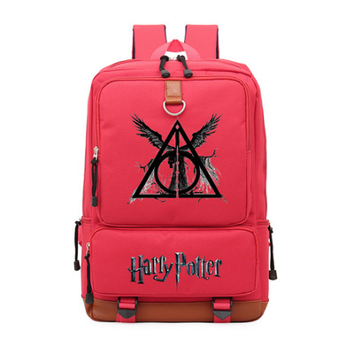 Harry Potter Canvas Backpack Shoulder School Bag | giftcartoon