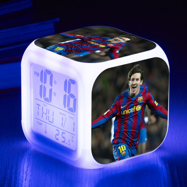 Messi 7 Colors Change Digital Alarm LED Clock - Image 24