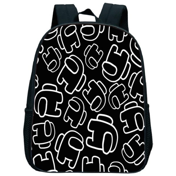 Among Us Backpack School Bag Kids Multi Function Small Bagpack Student Travel Backpack - Image 18