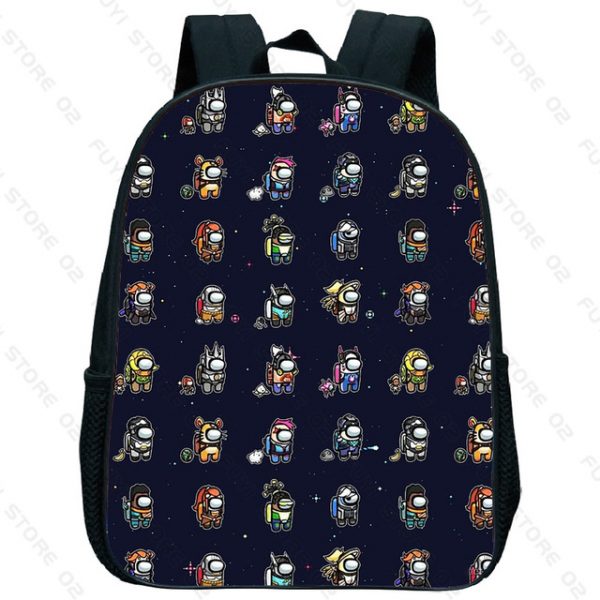 Among Us Backpack School Bag Kids Multi Function Small Bagpack Student Travel Backpack - Image 28